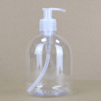 厂家直供500ml洗手液瓶按压式洗手液分装瓶pet透明塑料瓶